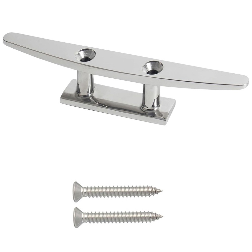 4/5/6/8/10 IN Boat Cleat Open Base 316 SS Deck Cleat Boat Dock Cleat Rope Cleat