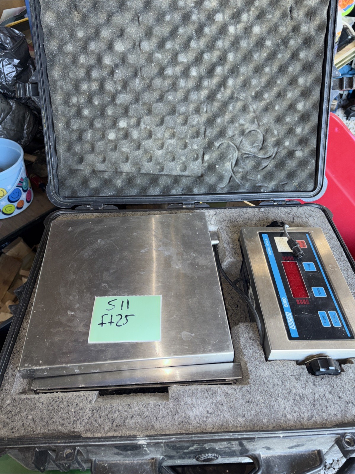 Doran 8000 Industrial Digital Scale – 100 Lb Capacity Calibrated Till 2/3/26