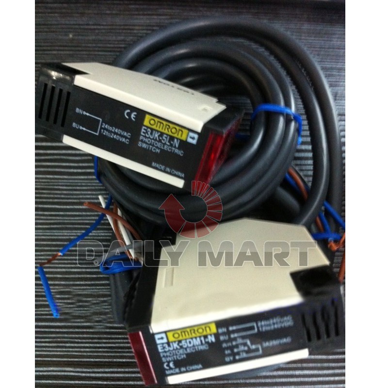 OMRON Photoelectric Switch E3JK-5M1-N (E3JK-5DM1-N & E3JK-5L-N) Original New NIB