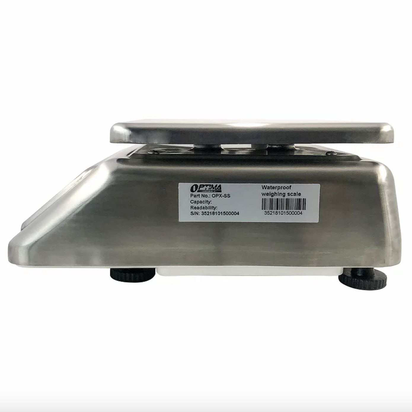 2 Yr Warranty Prime OPX-SS Washdown Bench Scale 12 lb x 0.2g
