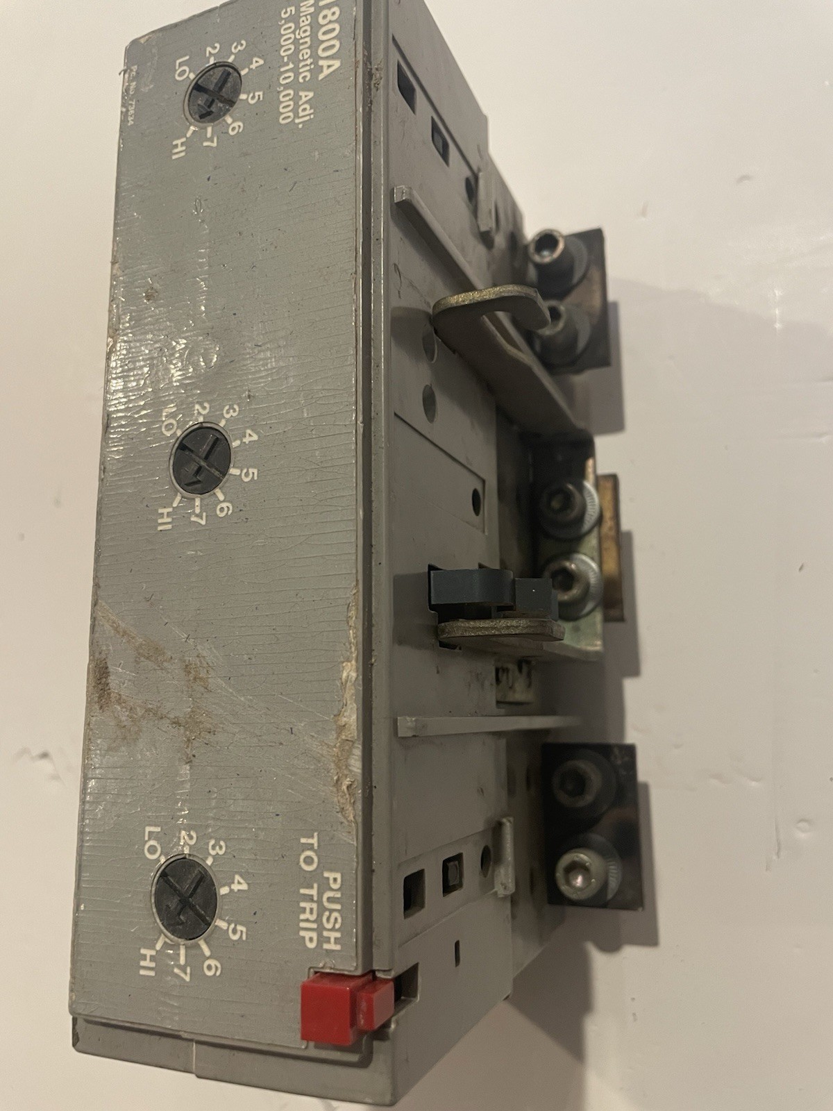 I-T-E RD63T180 1800 amp Circuit Breaker Trip Unit Magnetic Adj Free Shipping
