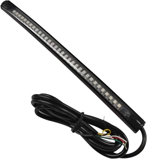 Universal 8″ Flexible Waterproof LED Strip Tail Brake Stop Light Bar for Car, Mo