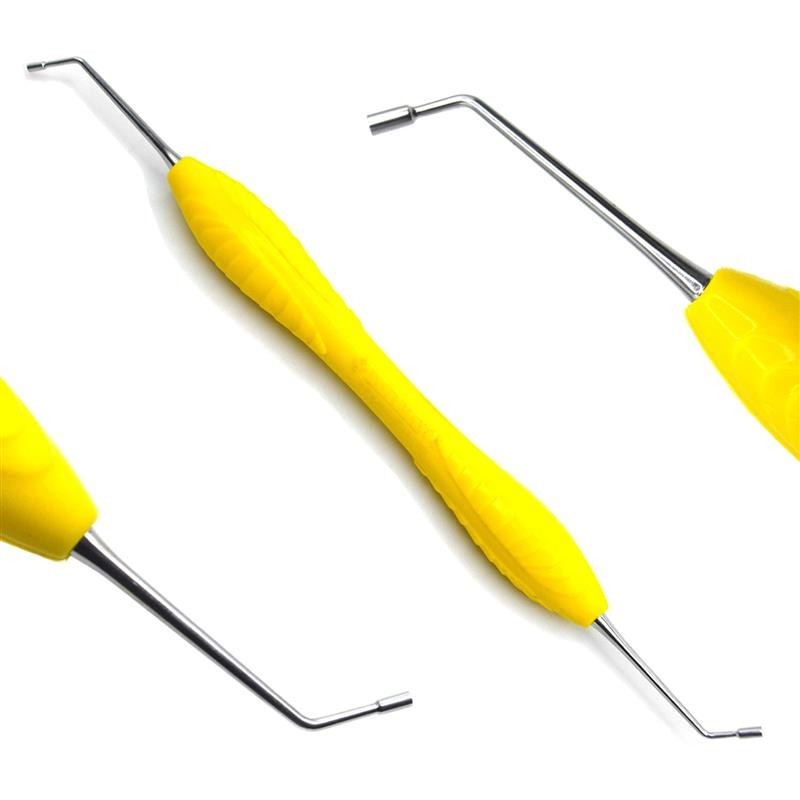 Dental Instrument RGS 3-4 Crown Prep Gauge – Silicone Yellow Grip, INSTUMAX