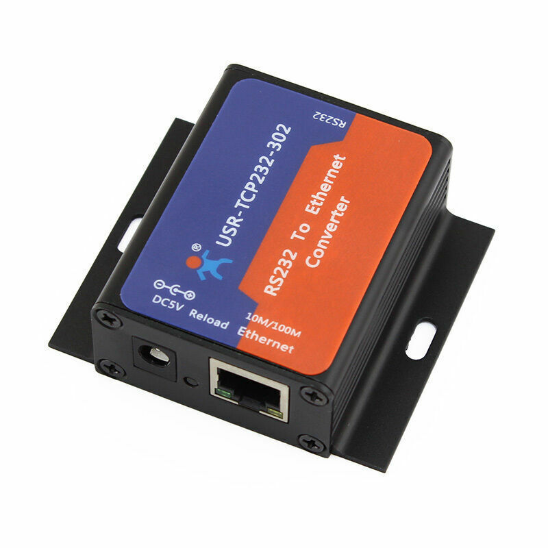 4 Pcs USR-TCP232-302 Tiny Size Serial RS232 to Ethernet TCP IP Server Module