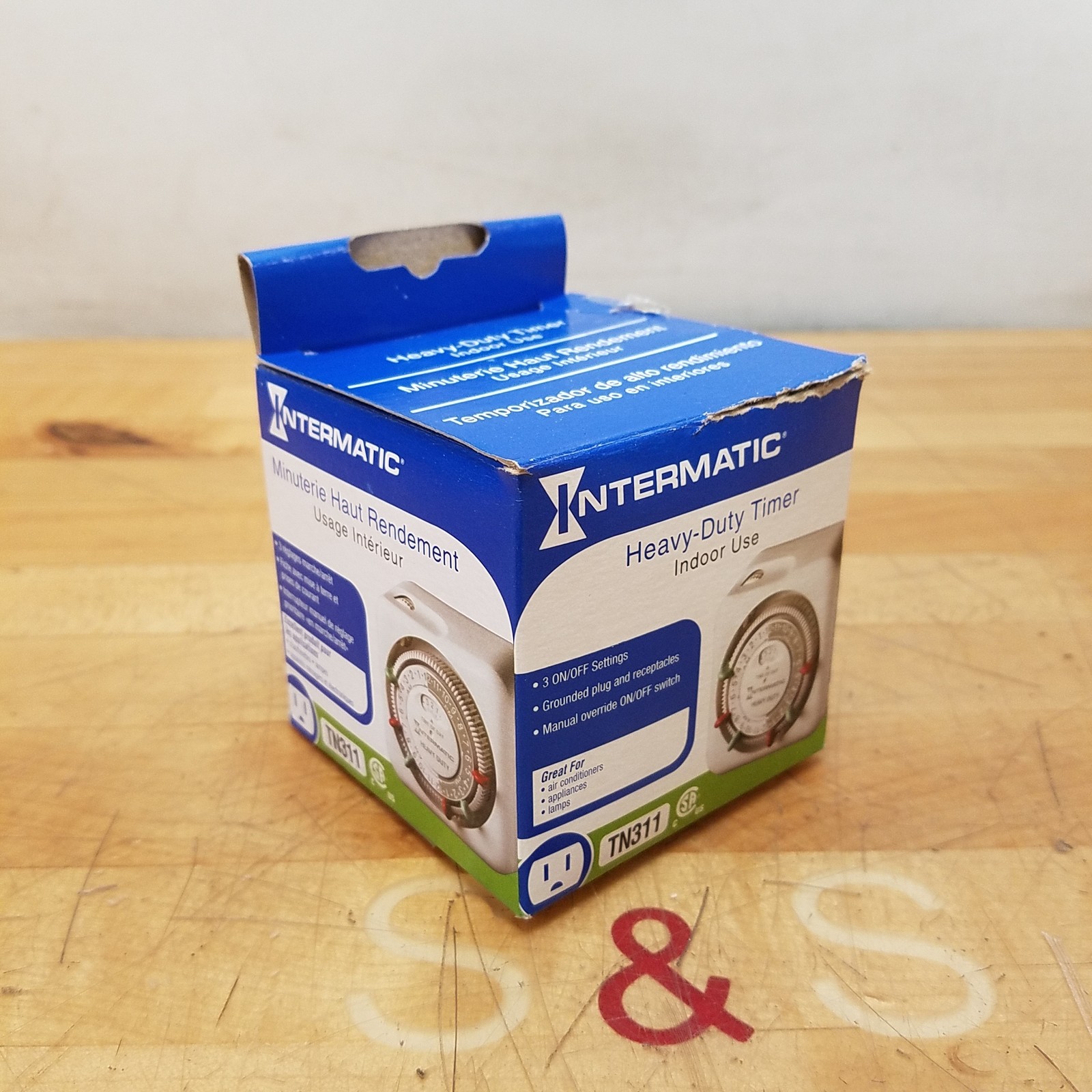 Intermatic TN311 Heavy Duty Timer, Indoor Use – USED