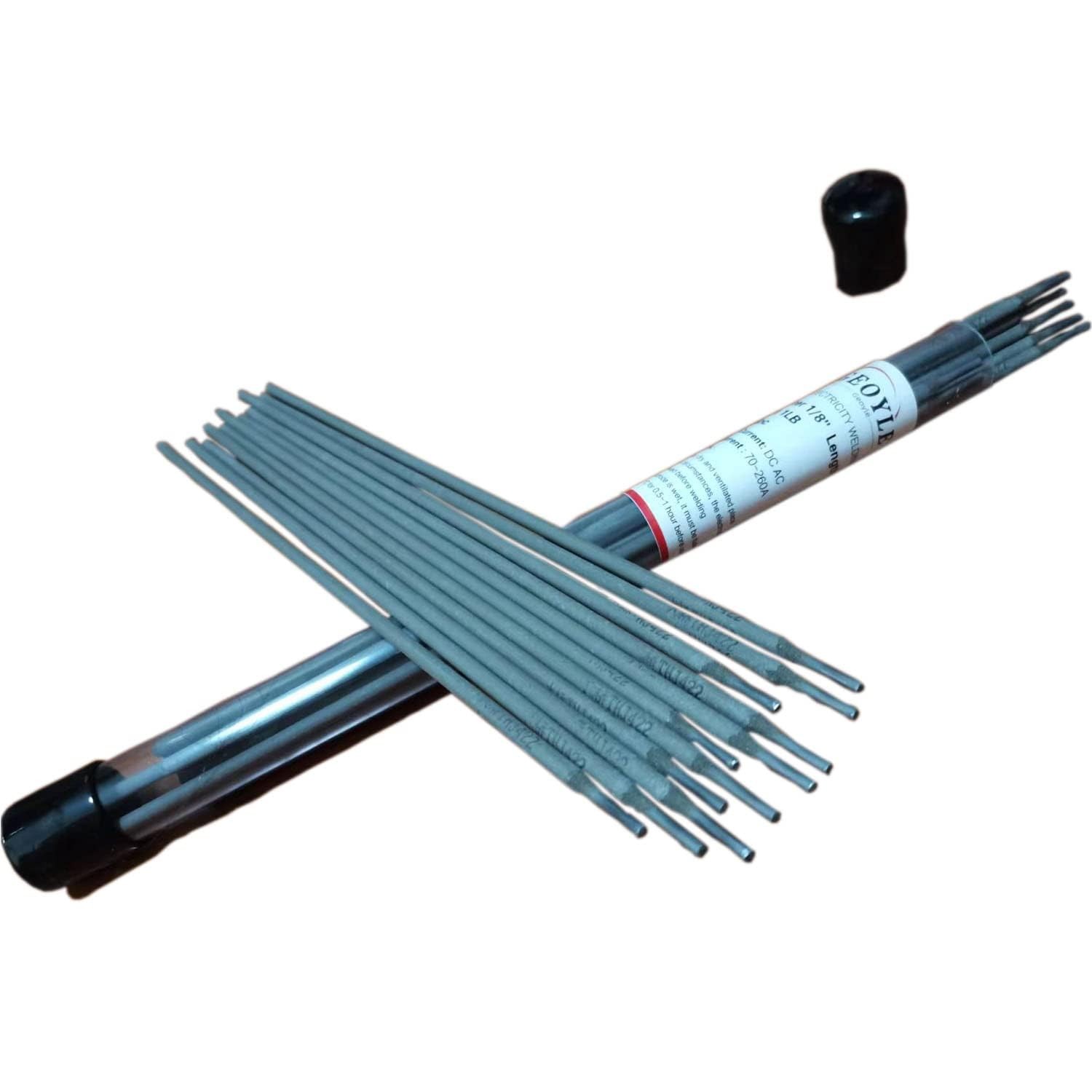 E4303 Welding Rods 1/8″x14″,15 Sticks Arc Iron Φ1/8″, Length 14″