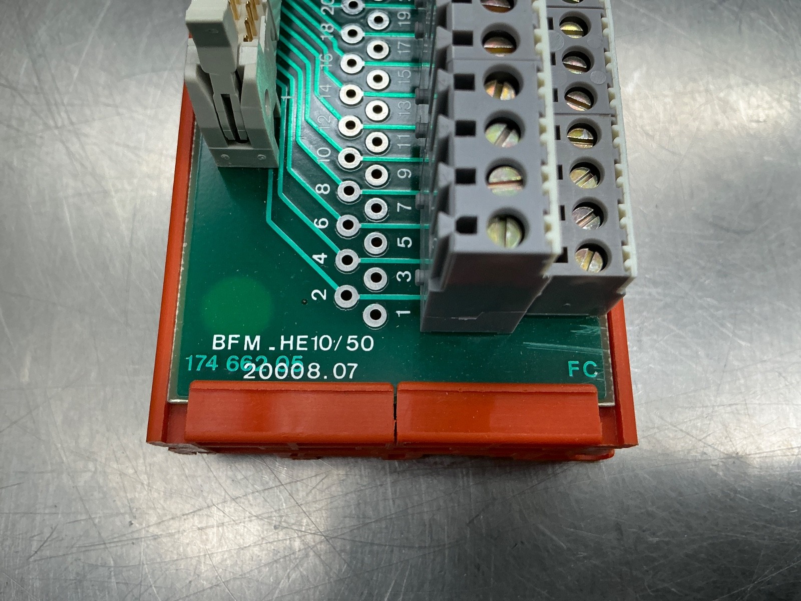 Entrelec BFM HE10/50 Connector Interface