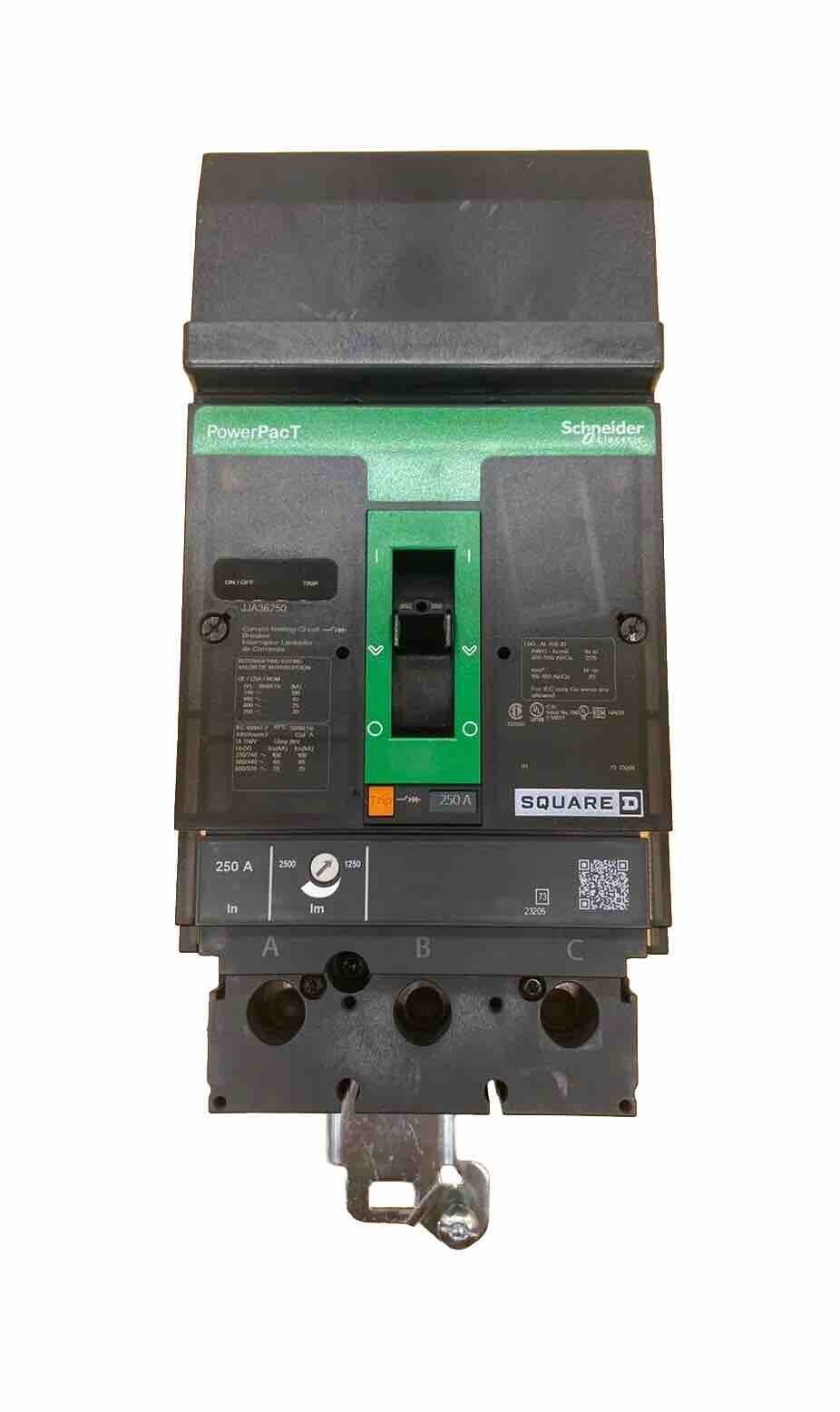 Square D JJA36250 I-Line Circuit Breaker – 3 Pole, 600V, 250A – BRAND NEW IN BOX