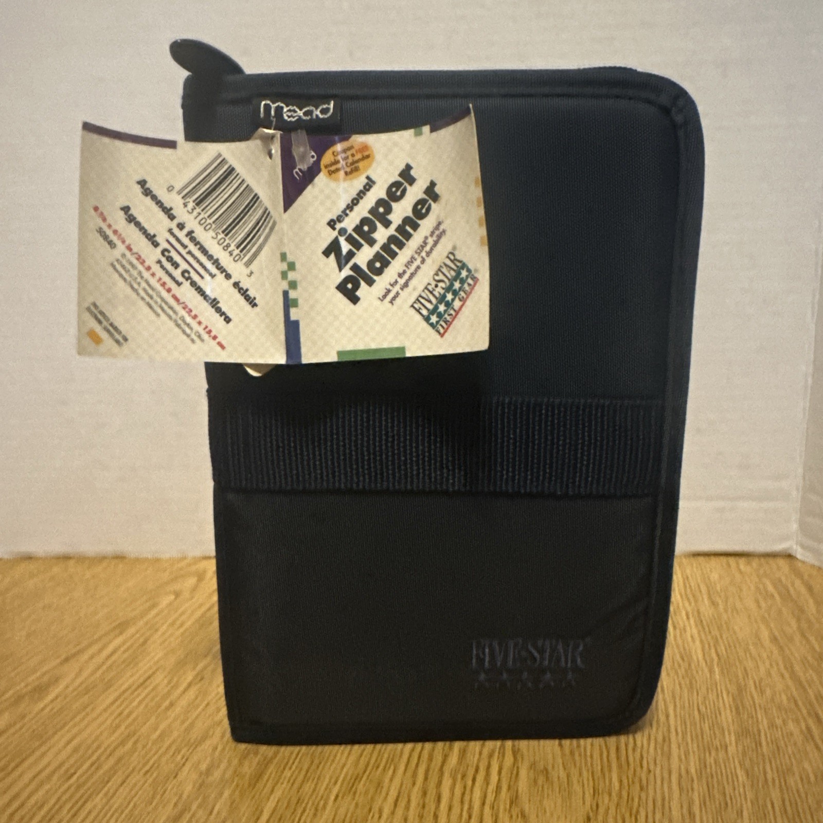 Mead Vtg. Personal Day Timer Five Star Planner Organizer Dark Blue NEW
