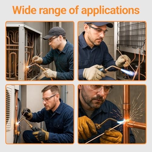 15% Silver Brazing Rods – 20 Sticks Phos Copper Welding Alloys for HVAC & Refrig