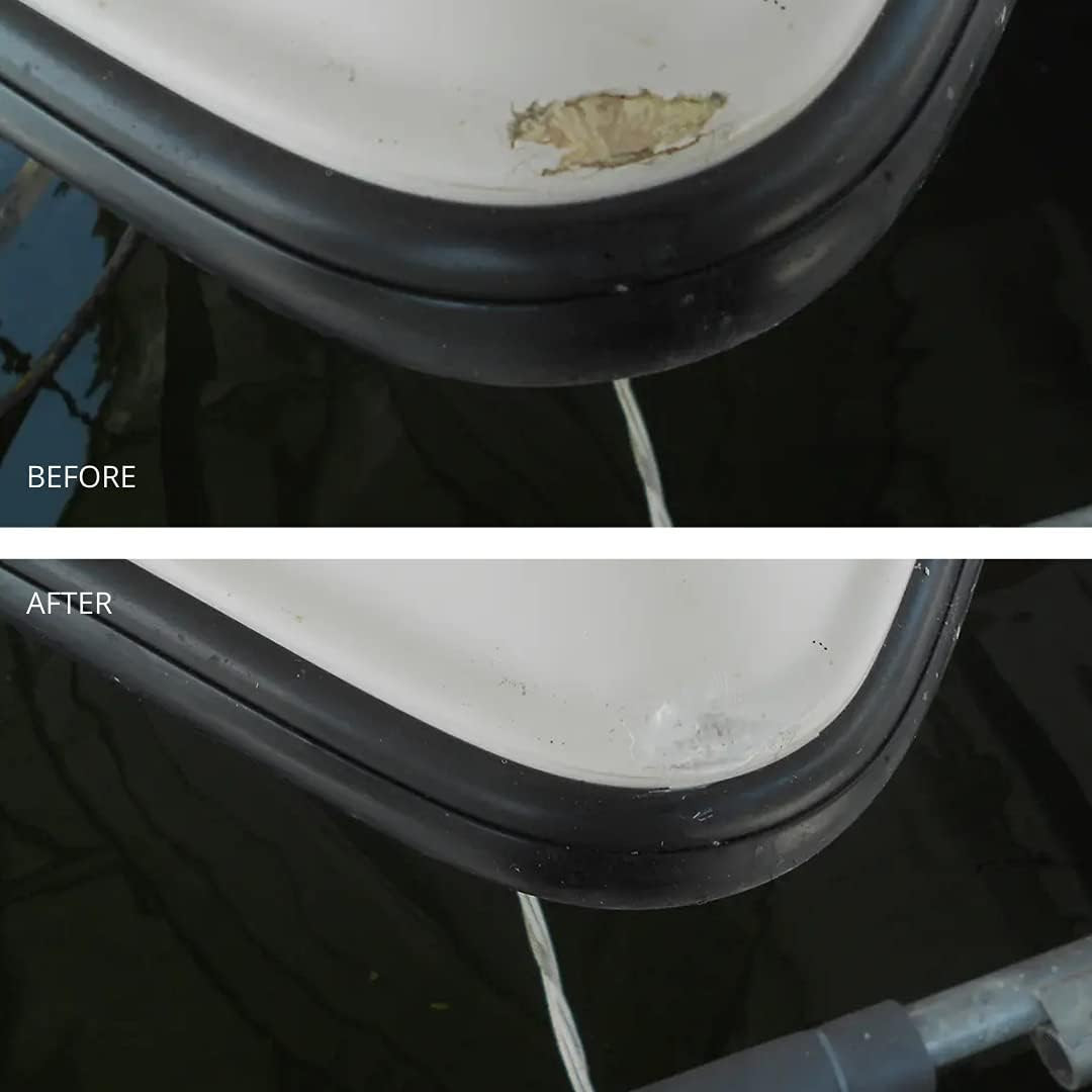 9 Second Chip Fix – Oyster White Fiberglass Repair Filler for Boats