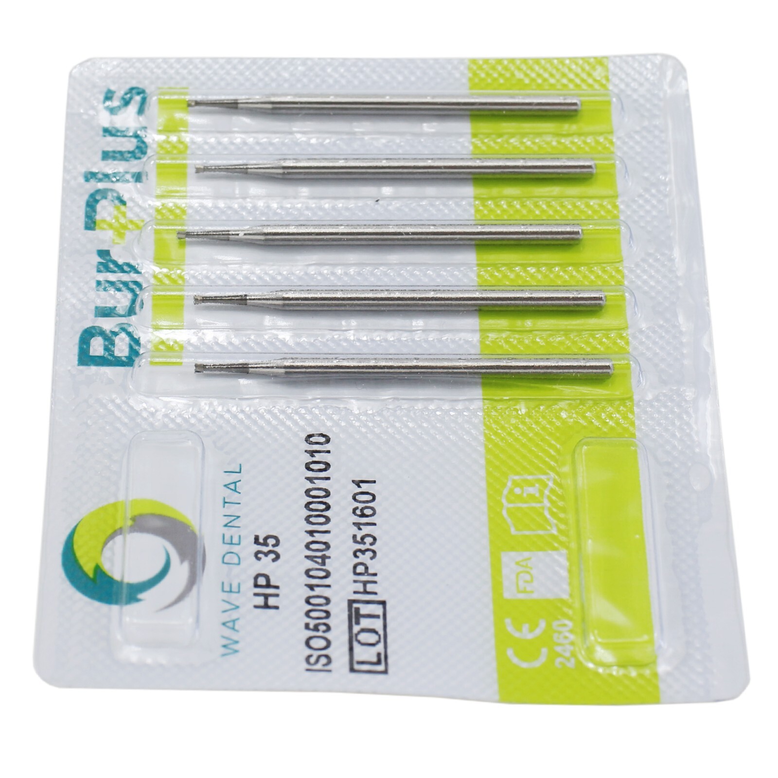 Wave Dental Carbide Burs HP 44.5mm For Low Speed Straight Handpiece HP 34 35 37