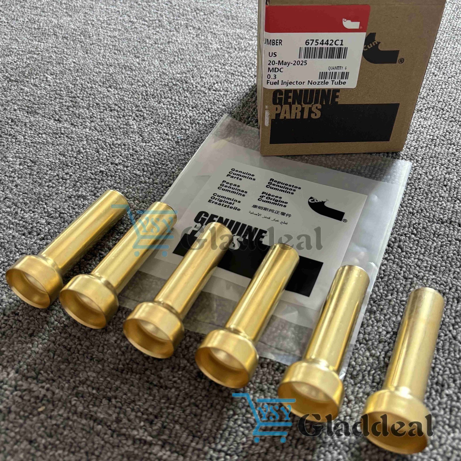6X International DT360 D436 DT466 Injector Sleeve For Cummins 675442C1