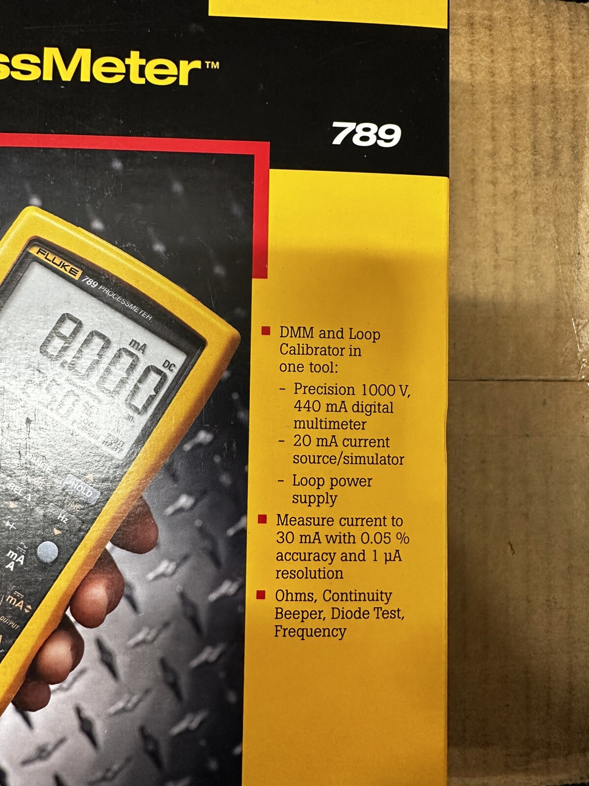 Fluke 789 ProcessMeter – New In Box
