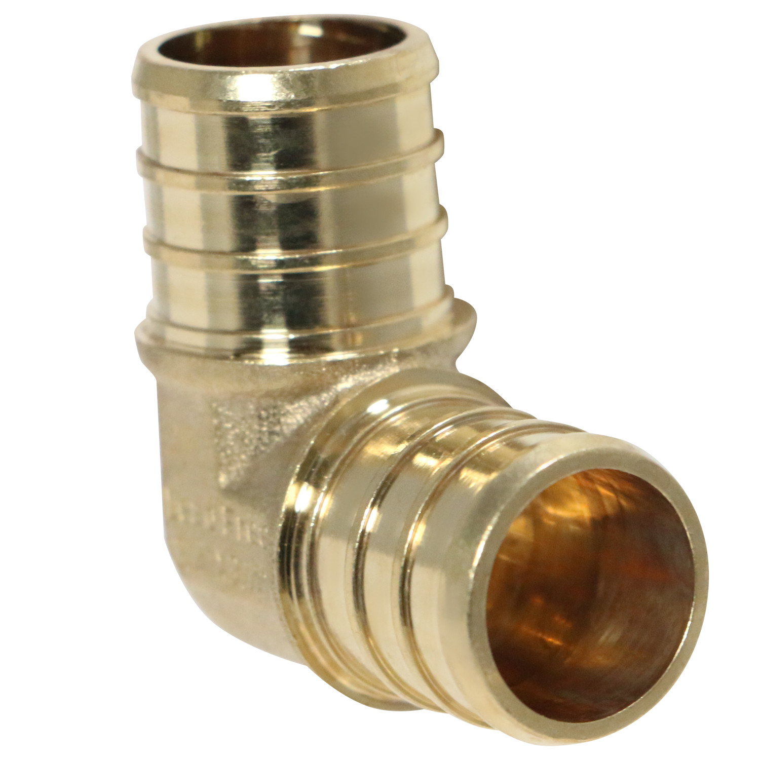 100 PIECES 3/4″ PEX ELBOW – BRASS CRIMP FITTINGS (LEAD-FREE)