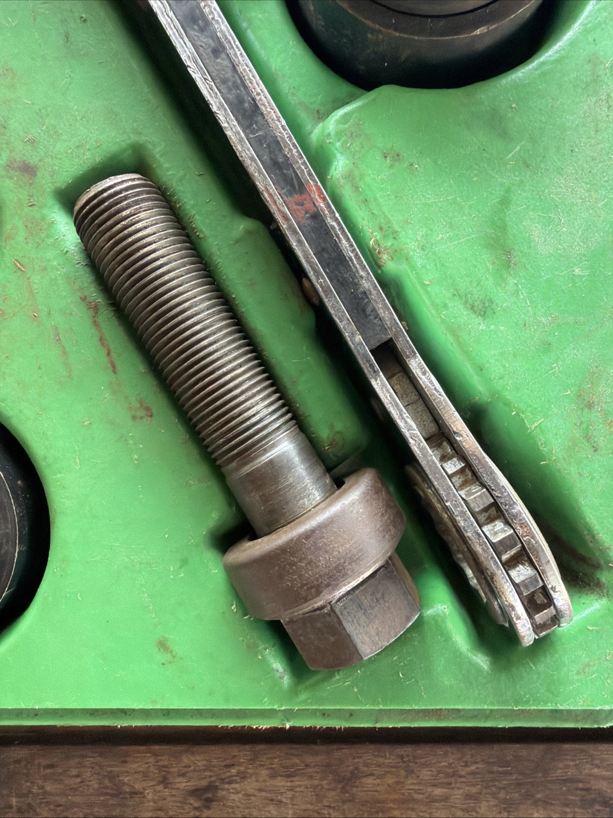 GREENLEE 7238SB SLUG BUSTER KNOCKOUT PUNCH SET W/ WRENCH DRIVER 1/2″- 2″ CONDUIT