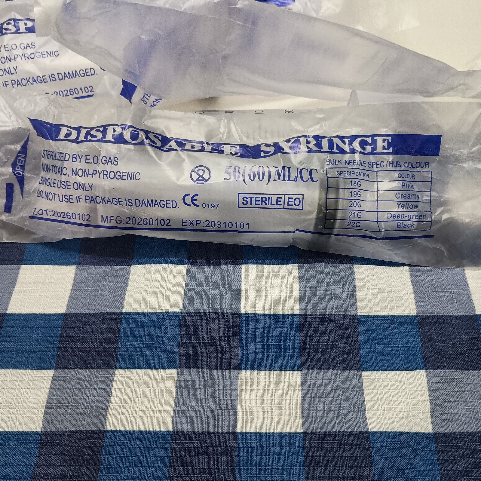 Lot Of 9 Disposable Syringes 60 ML/CC Sterile Single Use Labs & Dispensing