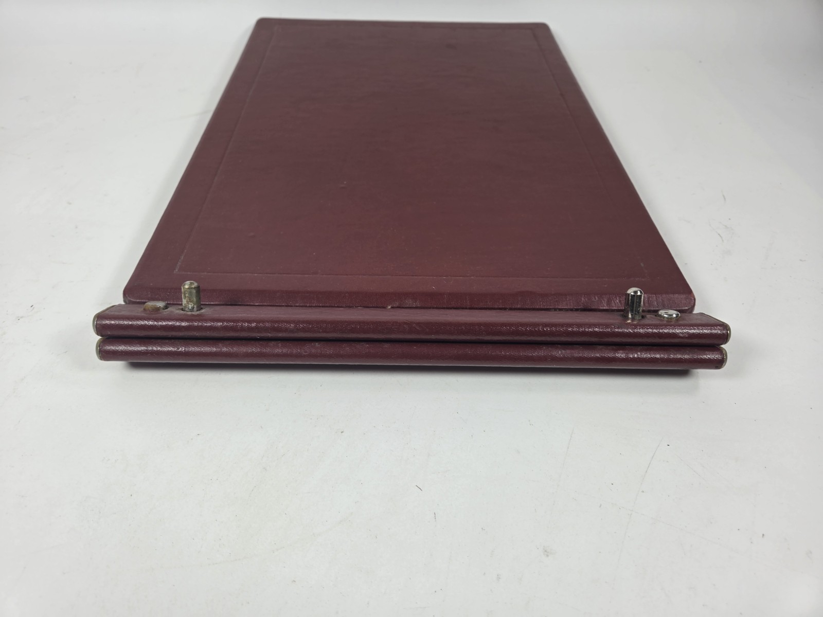 Vintage Boorum & Pease Ledger Book Case Notebook Hardcover Shell Only Maroon
