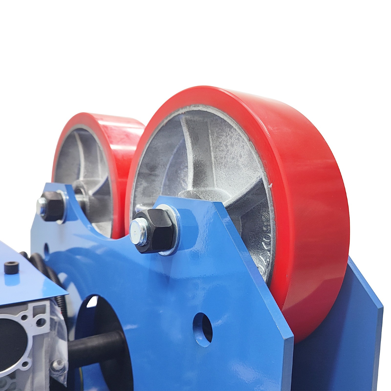 2T Heavy Duty Welding Positioner Roller Stand for Pipe & Vessel Fabrication 110V