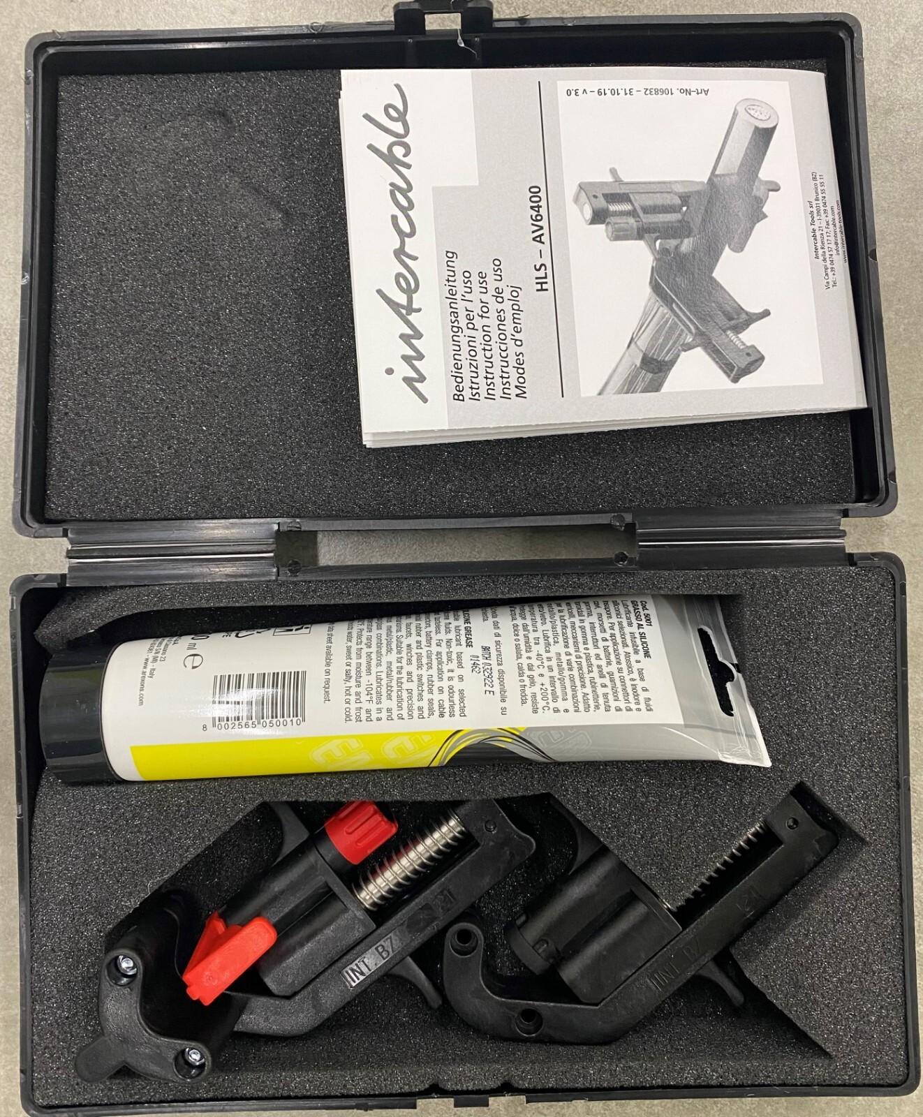 INTERCABLE AV6400 HLS – Cable Stripper for Non-Vulcanized Semicon. Layer 16 – 41