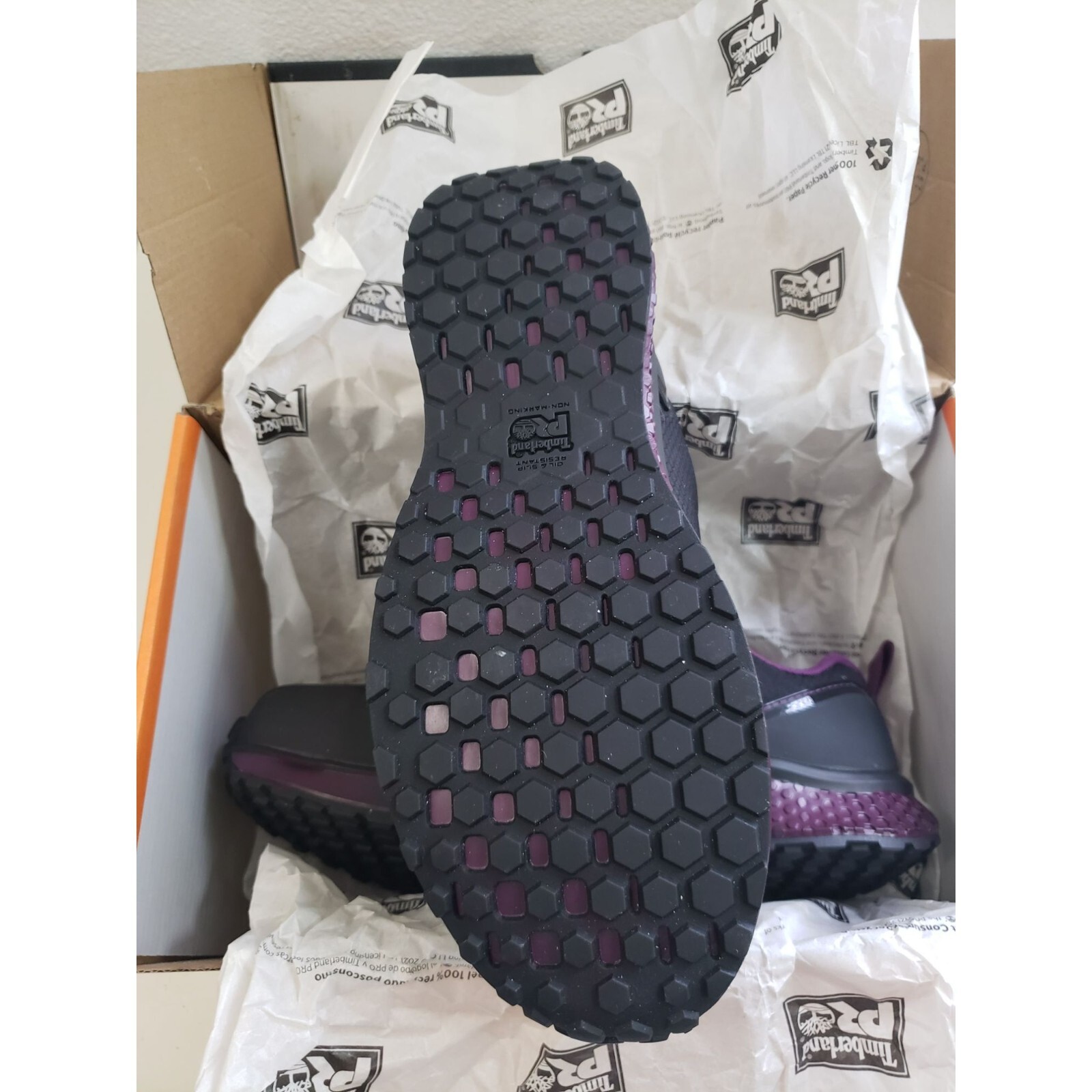 Timberland PRO WOMEN’S REAXION COMPOSITE TOE WORK SNEAKER Size 8