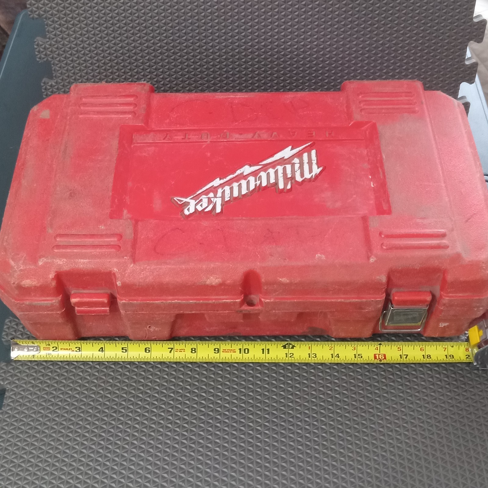 Milwaukee 1107-1 1/2 Right Angle Drill Kit Carrie Case ONLY No Drill Included