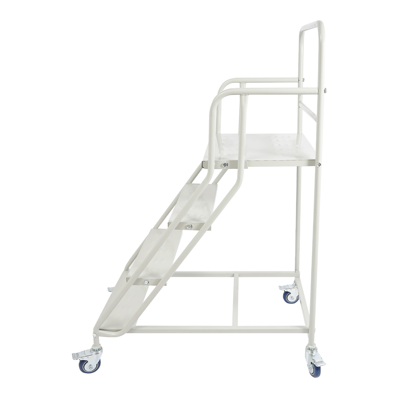 400kg 4 Step Rolling Stair Industrial & Warehouse Stair Ladder Floor Standing