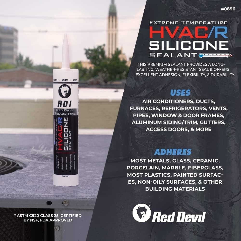 280 ml Extreme Temperature Sealant for HVAC/R – Superior Adhesion & Flexibility