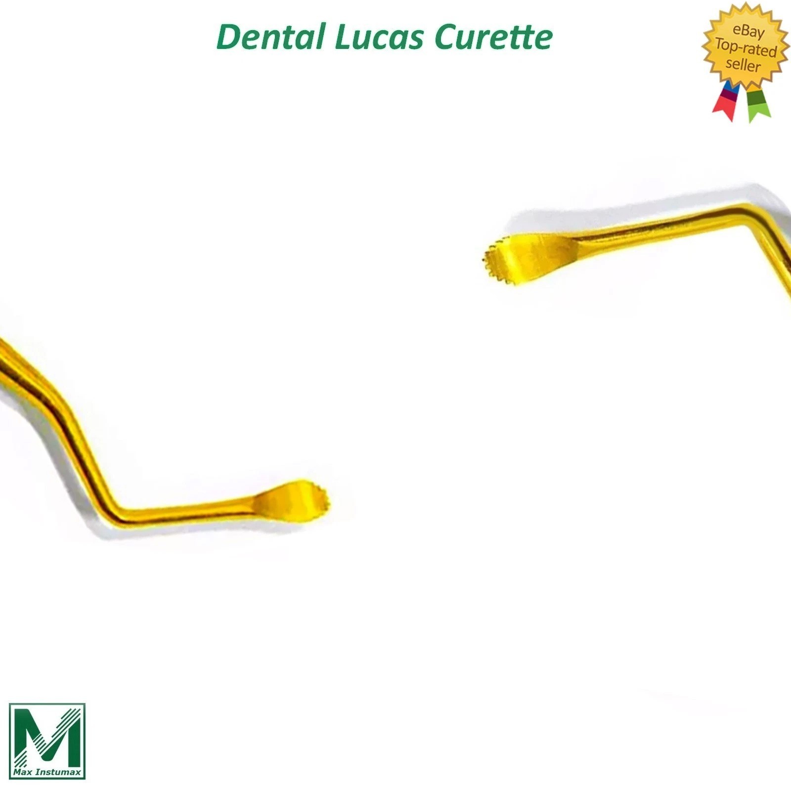Periodontal Dental Lucas Surgical Bone Curettes 3mm Serrated Spoon Instruments