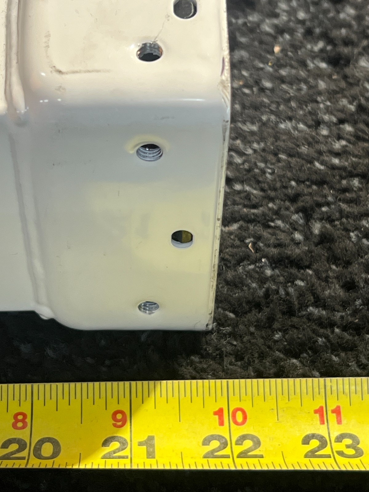 Progressive Automations FLT-05-White Adjustable Desk Leg Column, Leg Only White