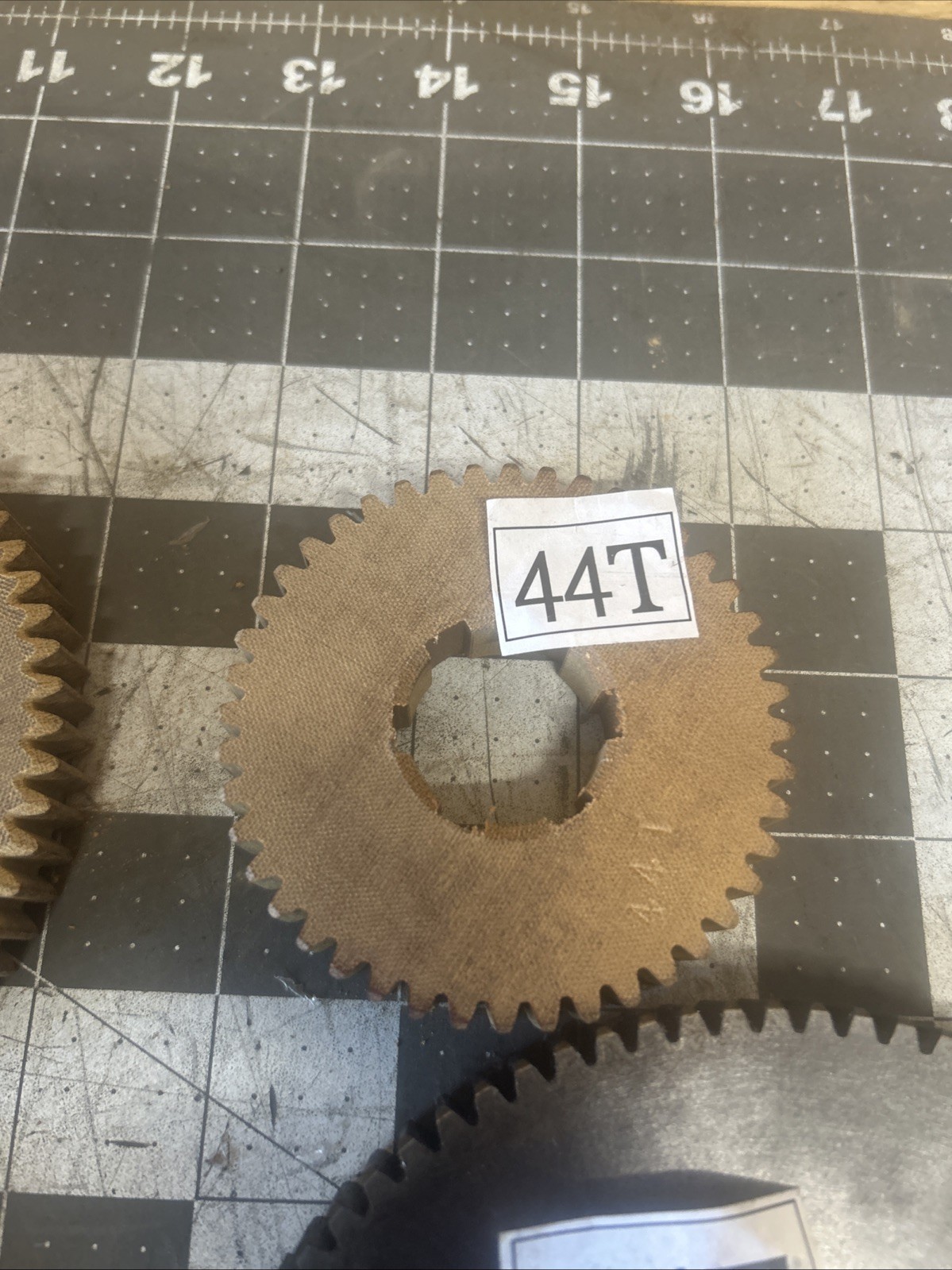 Lot 4 Spur Gears 44T 63T 72T 84T Steel + Synthetic Keyed Bore Change Gears