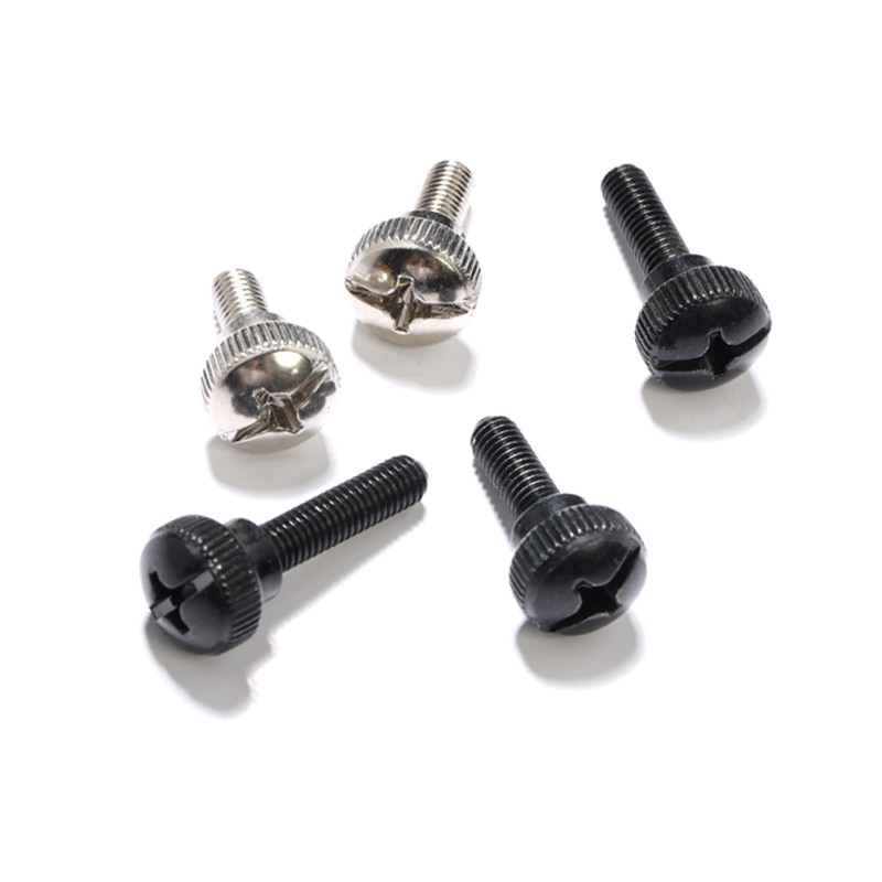 Phillips Knurled Thumb Screws Hand Grip Knob Bolts Carbon Steel M3 M5 M6