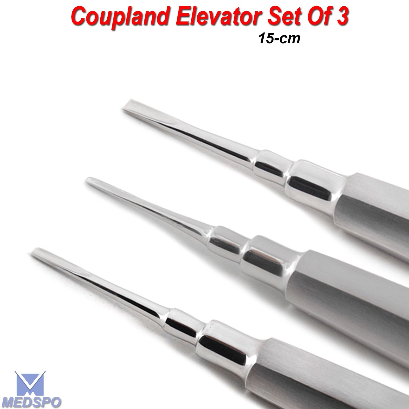 Dental Warwick James Surgical Coupland Elevators Root Tooth Extraction Tools Kit