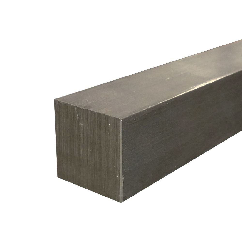 3/4″ x 3/4″ x 18″, 12L14 Steel Square Bar, Cold Finished