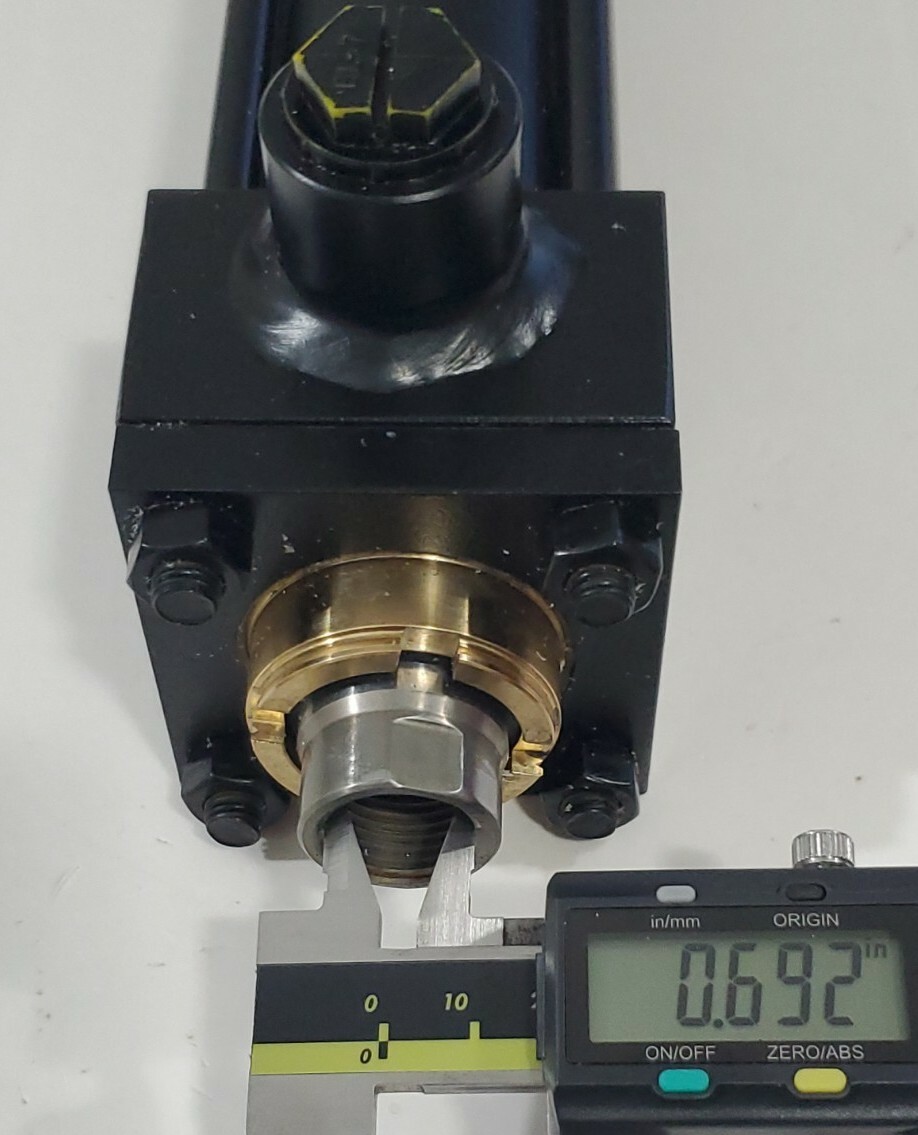 *NEW* Parker 2.00CSB3LCTS39AC31.000 Hydraulic Cylinder 2″ I.D. 31″ Stroke 980PSI