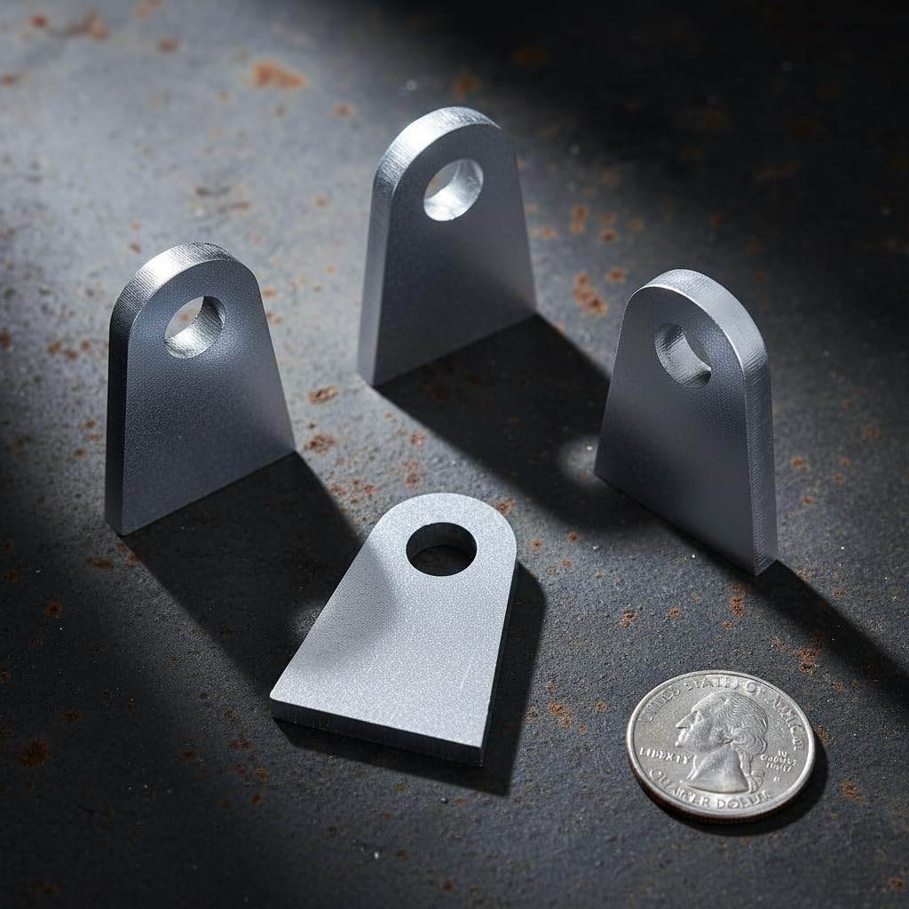 Weld on Tabs, Steel Shock Mount Tab, Universal Tabs Flat NO