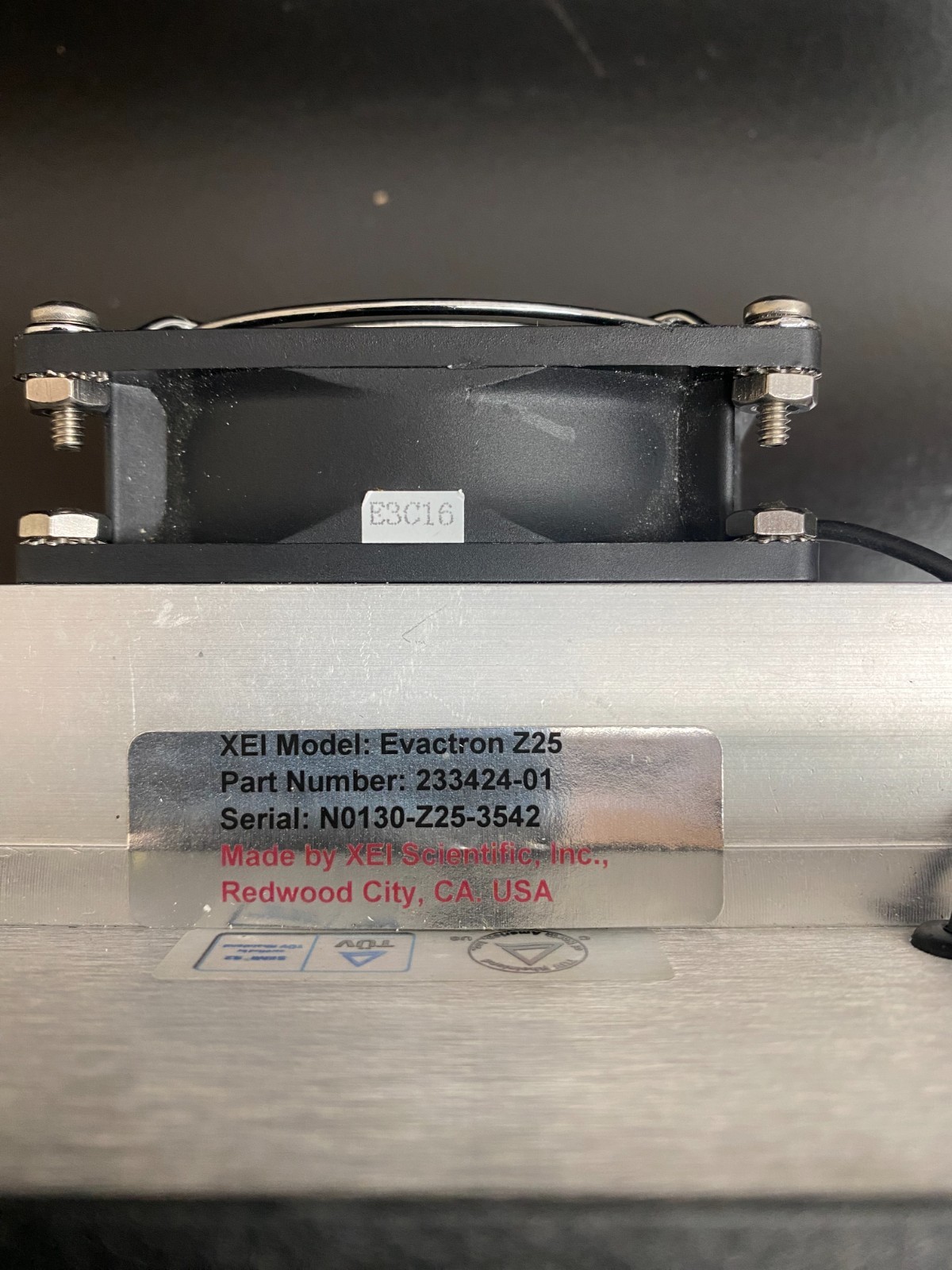 XEI Scientific EVACTRON 25 DE-Contaminator Zephyr Cleaning