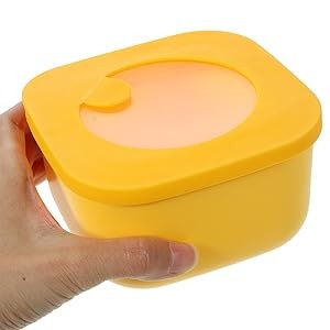 Cheese Slice Storage Container 4.72X2.67In Butter Holder with Lid for