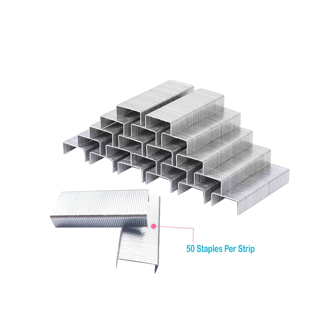 3000pcs No.10 Staples, for Max HD-10D,Swingline Tot Mini Stapler, and Other M…