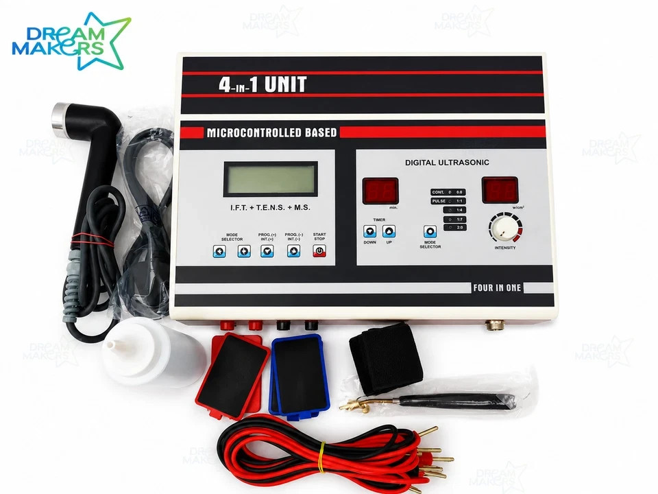 New Equipment 4- In-1 combo Combo Advance US Physio Therapy Machine