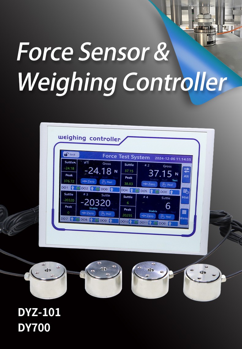 DAYSENSOR 4 Column Load Cell Sensor withl Instrument Indicataor,Accurate Reading