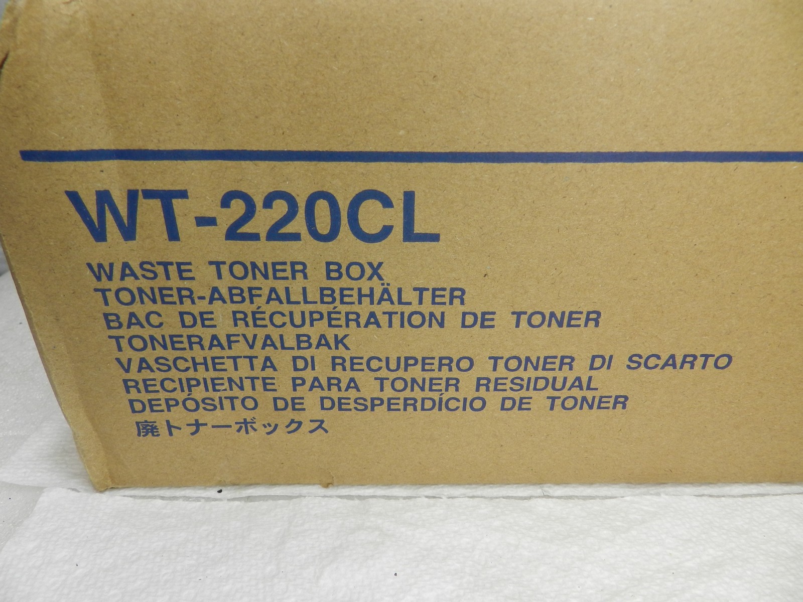 OEM Brother WT-220CL Waste Toner Box for HL3140CW & MFC9130CW (N67K)
