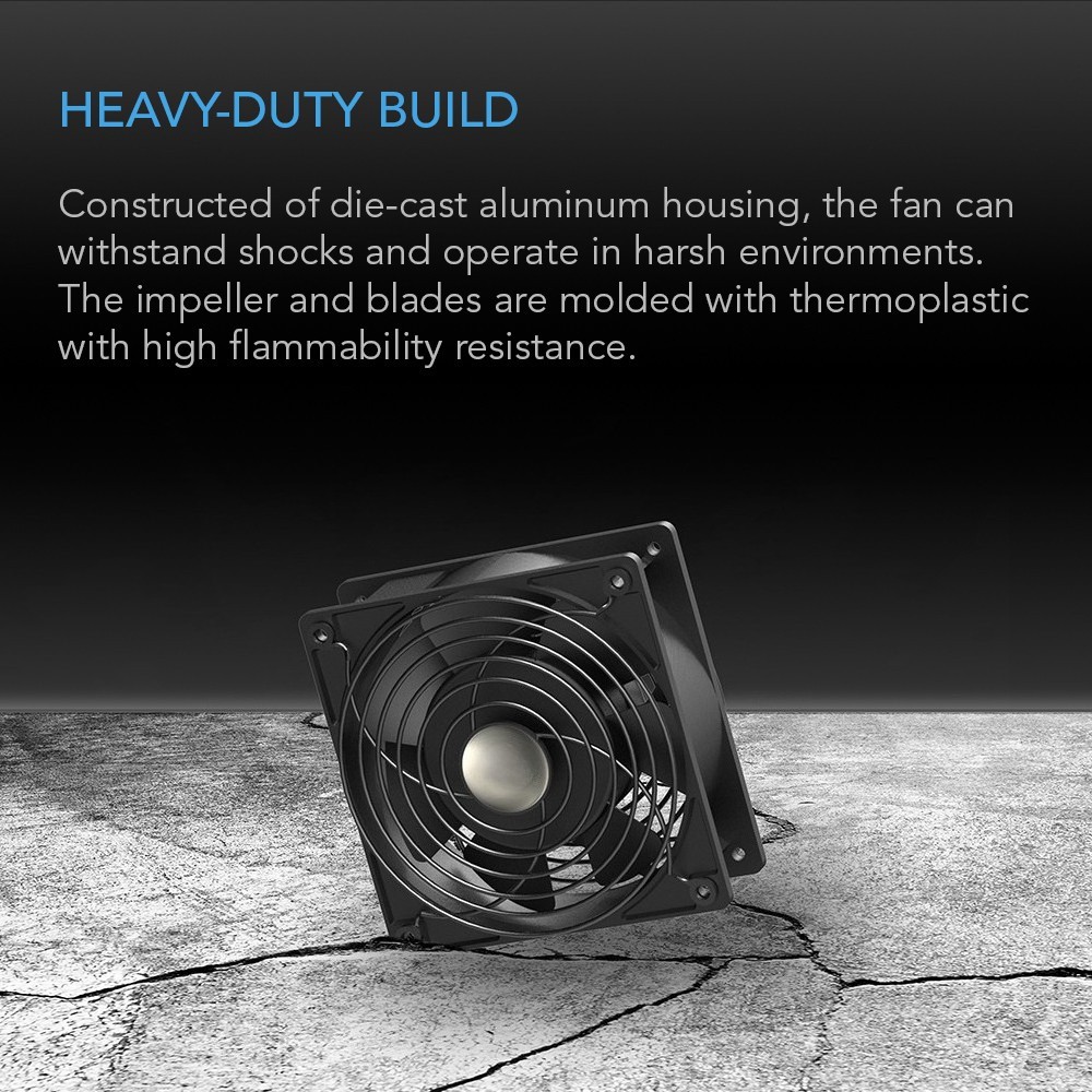 92mm 38mm HS9238A-X Cooling Muffin Fan 115V 120V AC Ball Bearing HIGH SPEED