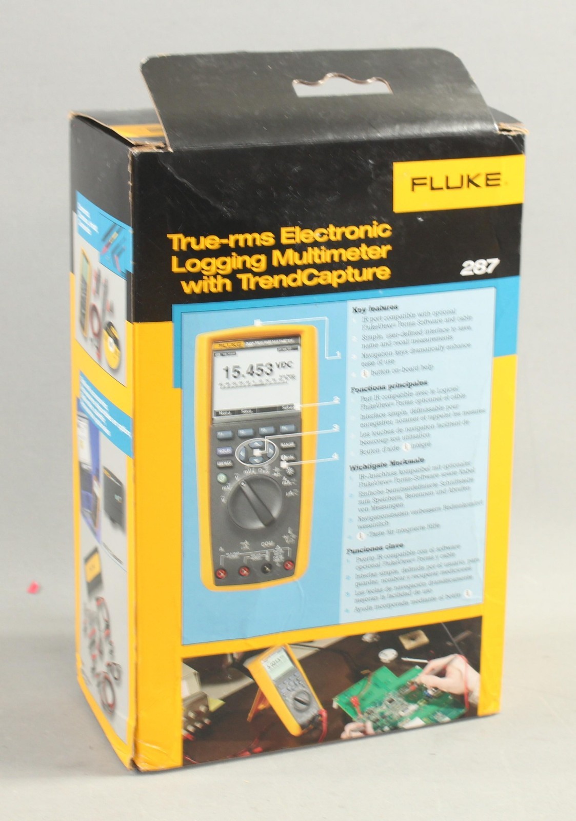 Fluke 287 True RMS Electronics Data Logging Multimeter w TrendCapture New In Box