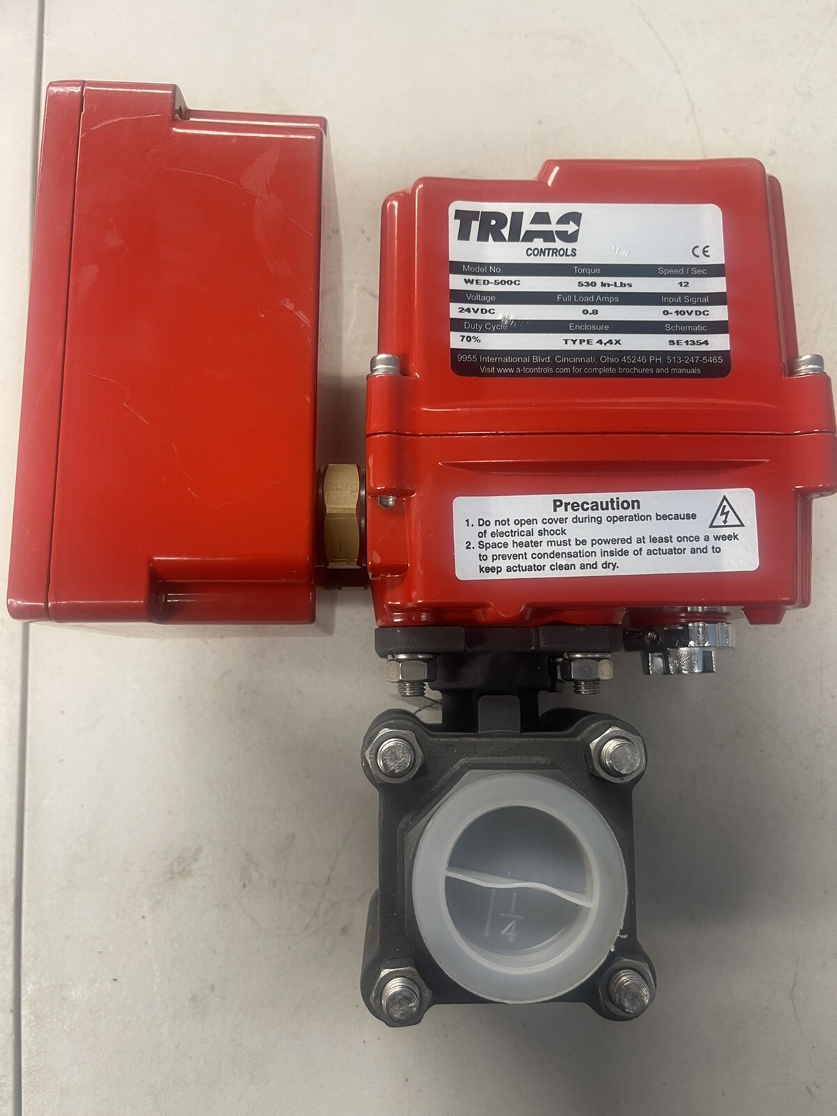 TRIAC Controls WED-500C With Valve New