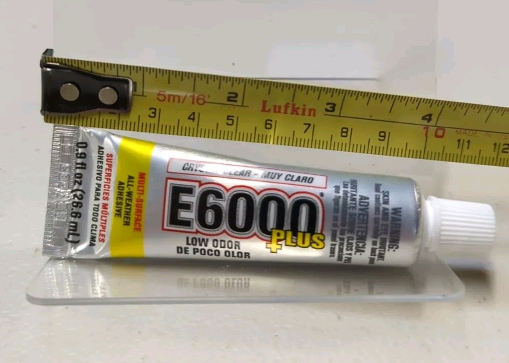 Project Glue – E6000 Plus – Multi-Surface, Craft & More – Clear – .9 fl oz
