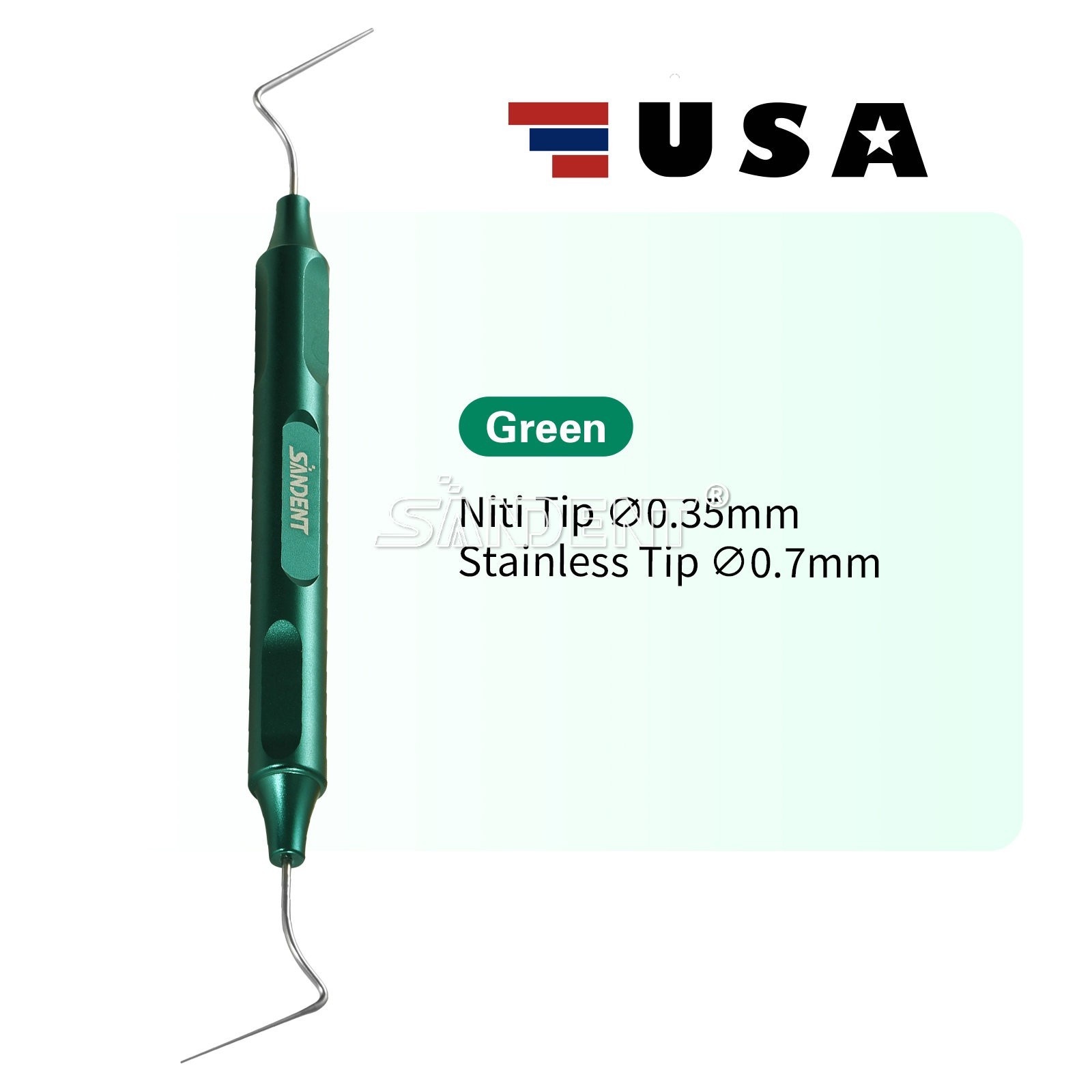 Nickel-Titanium Endo Pluggers – Vertical Condensation Tips for Root Canal 4Color