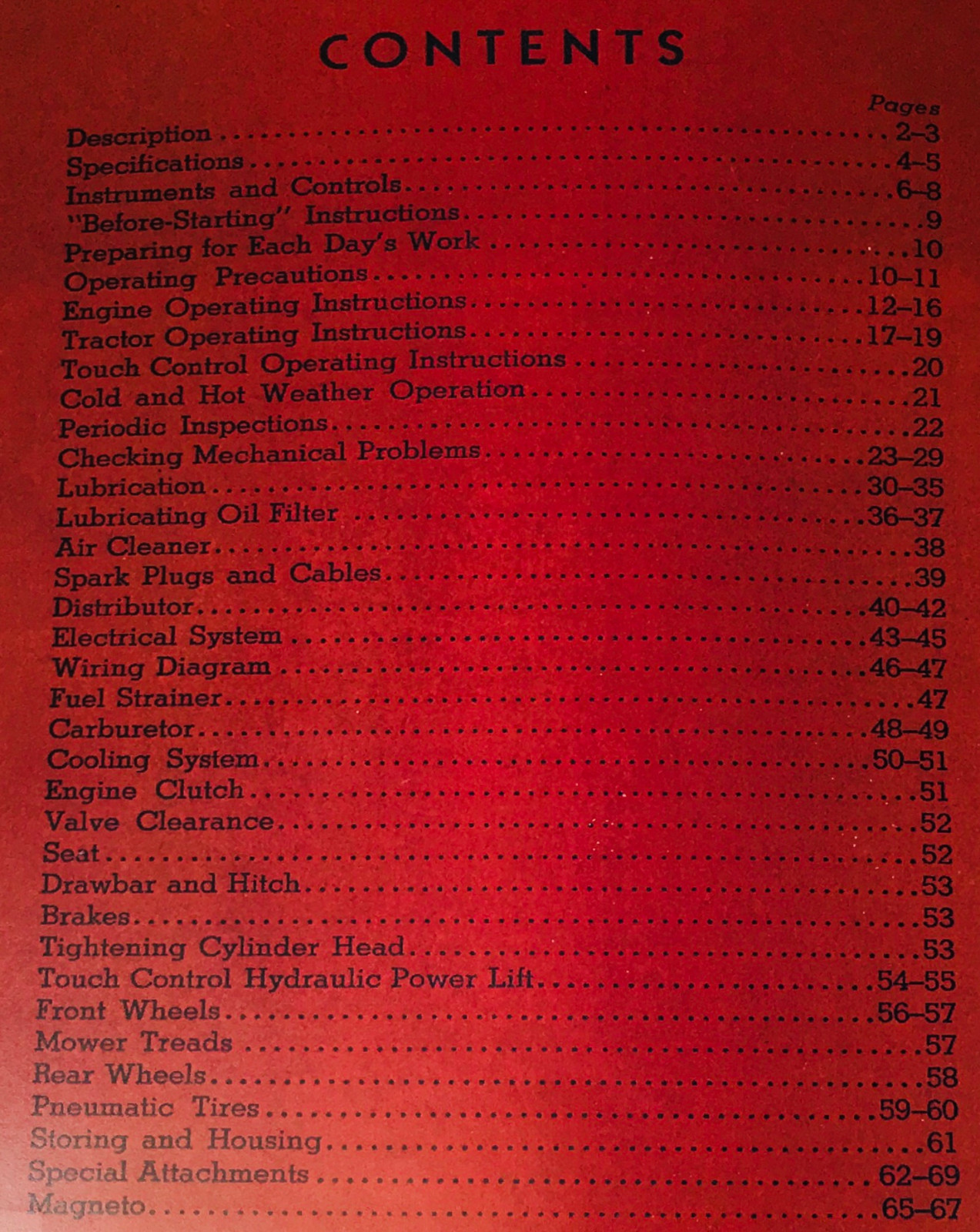 International Farmall Super A Tractor Owners Operators Manual Ihc Printed Carb