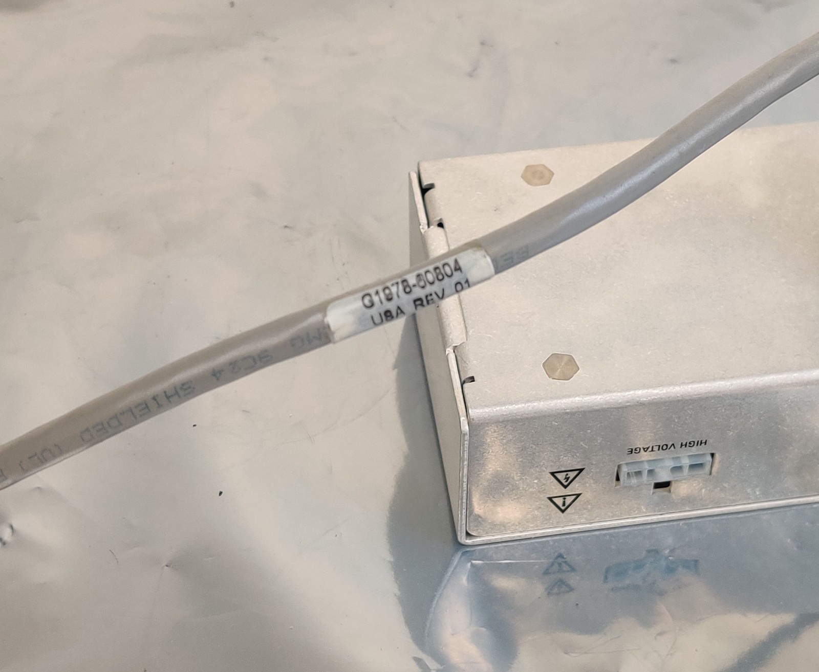 Agilent G1978-60050 Multimode HV Power Module w/ G1978-60804 Cable G1956B MSD