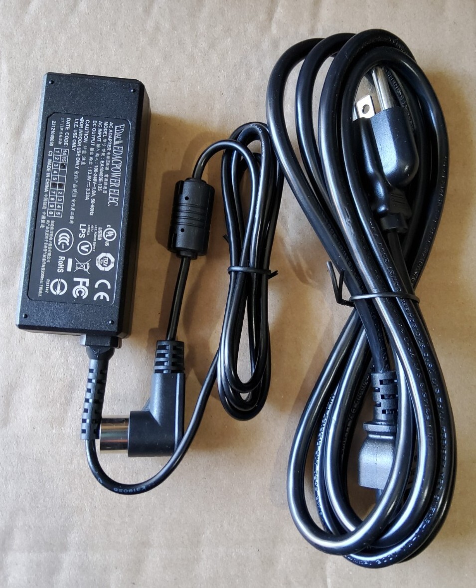 EF Johnson POWER SUPPLY CABLE FOR 563-0600-236 Single Bay Rapid Slim Charger